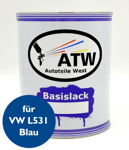 Autolack für VW L531 Blau